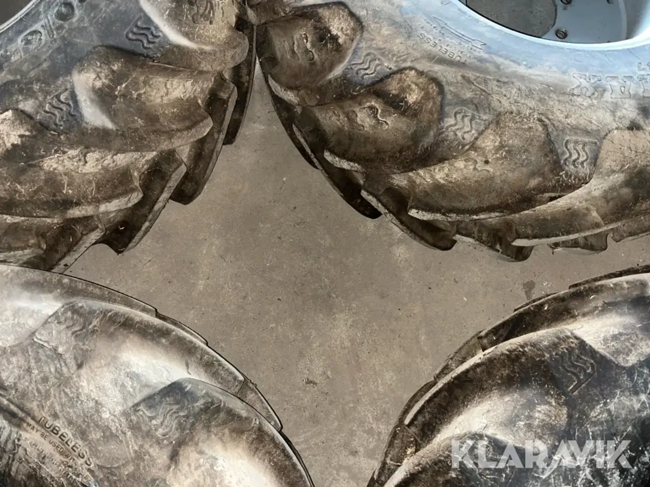 Billede 12 - Landsbrugshjul med fælge BKT Agrimax 480/65R24 - 4 styk