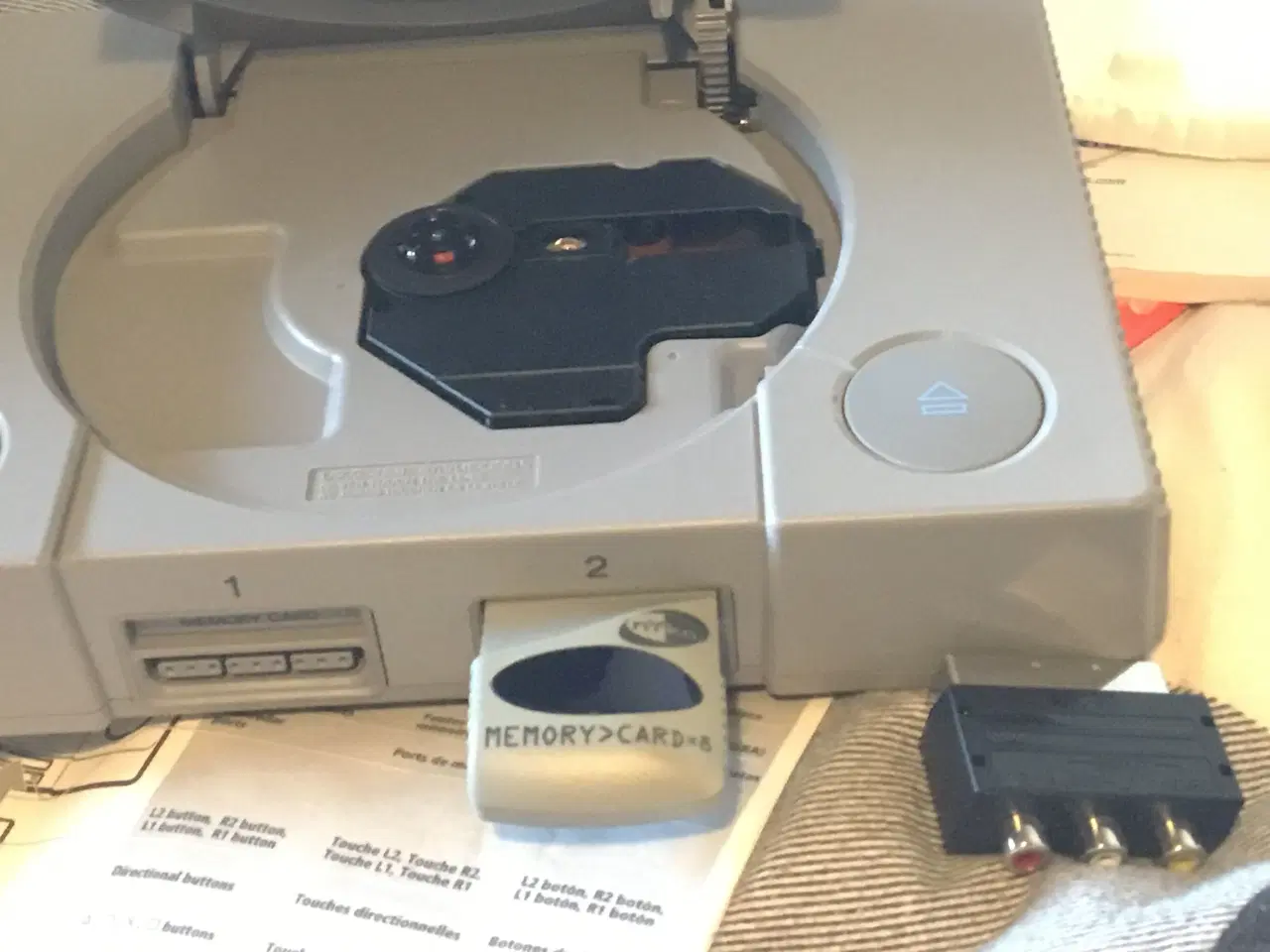 Billede 3 - Sony playstation 1 med spil og alt tilbehør