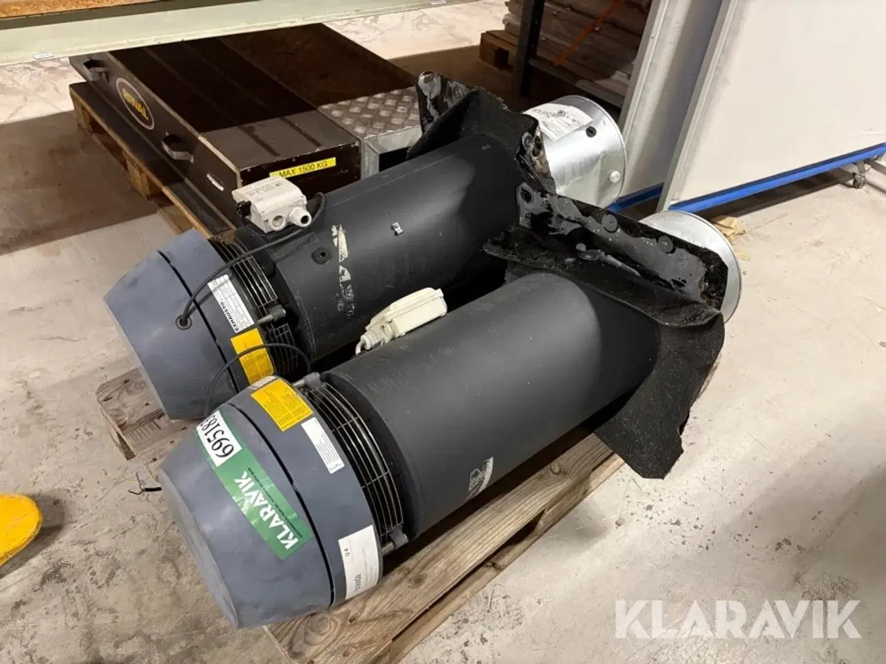 Billede 1 - Ventilation Exhausto DTH20041 med lyddæmper - 2 styk