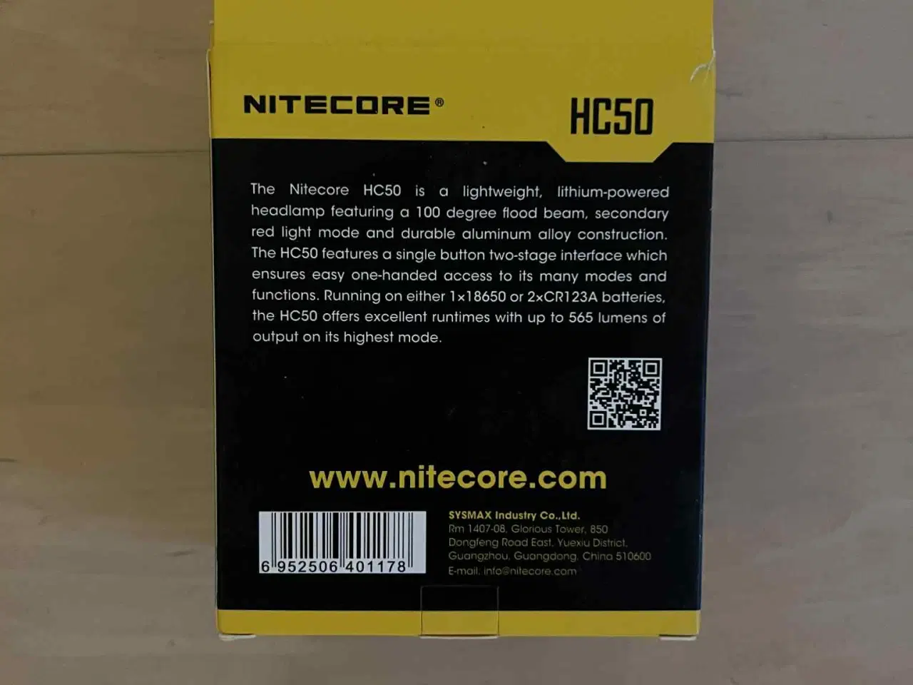 Billede 2 - Nitecore HC50 head lamp