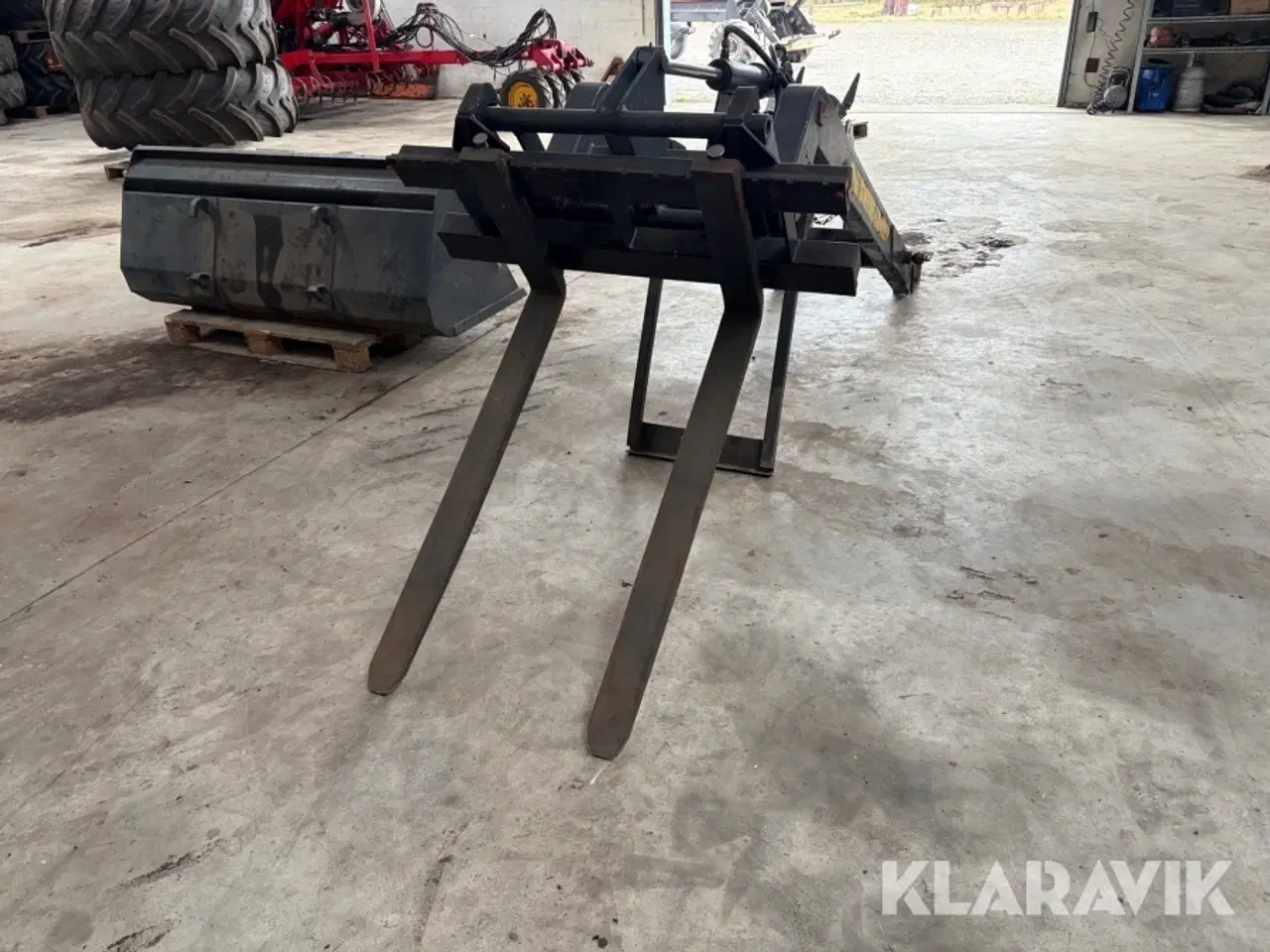 Billede 1 - Frontlæsser med gafler og skovl Swede-Loader