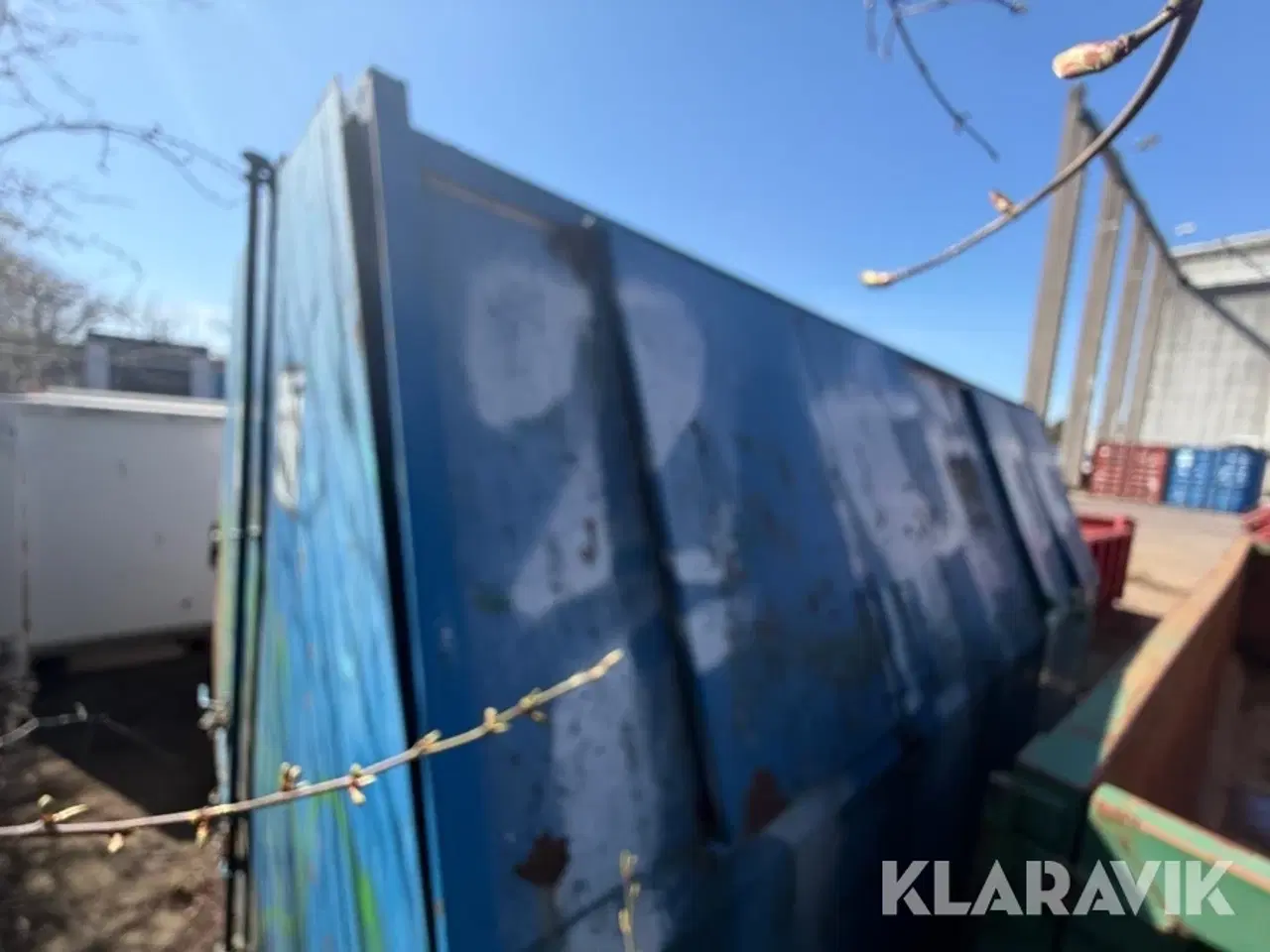 Billede 3 - Container Lukket 4 dobbeltlåger samt dobbelt for- og bagdør