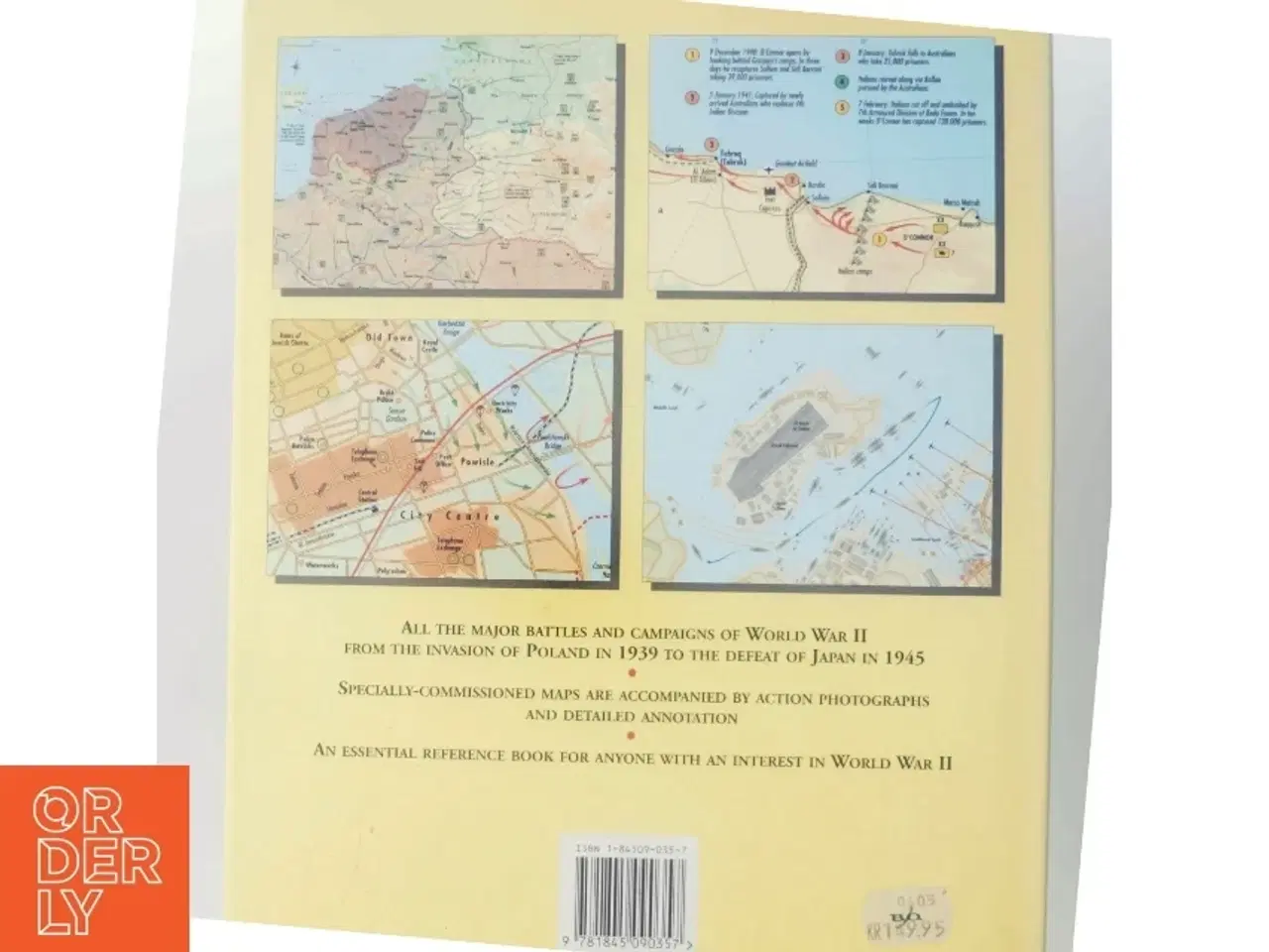Billede 3 - Atlas of world war II (Bog)