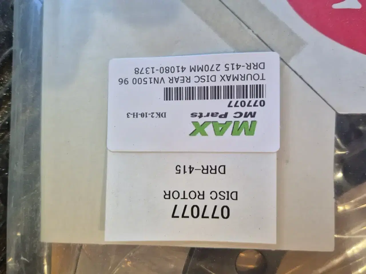 Billede 2 - Bagbremseskive til Kawasaki VN1500 Classic – ny