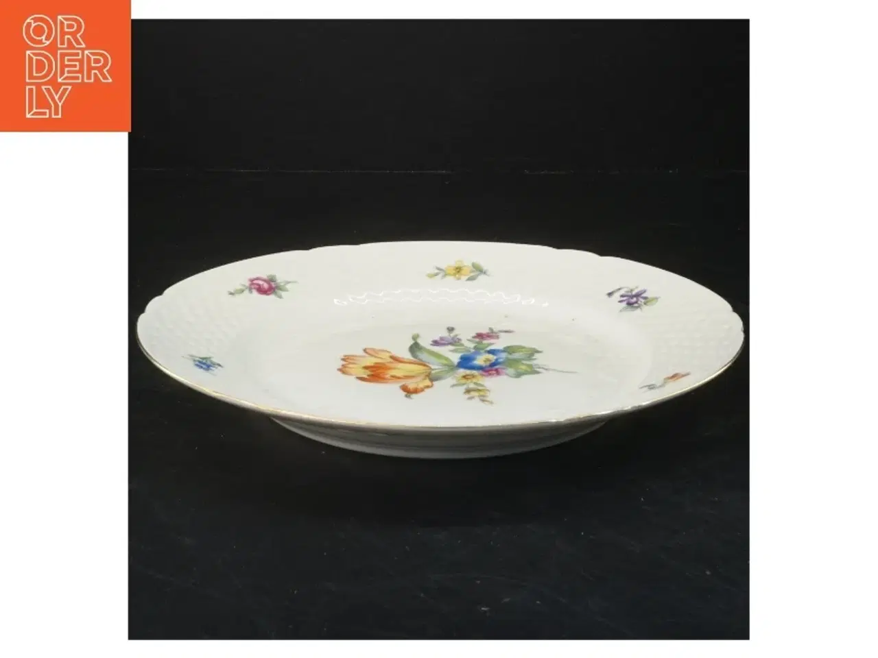 Billede 2 - B&G Saksisk blomst middagstallerken (str. Ø 24 cm)