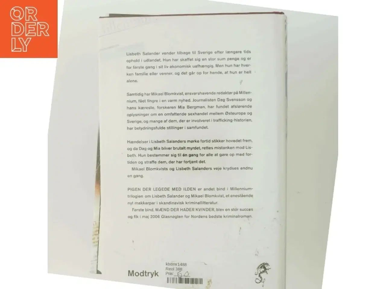 Billede 3 - Pigen der legede med ilden af Stieg Larsson (Bog)
