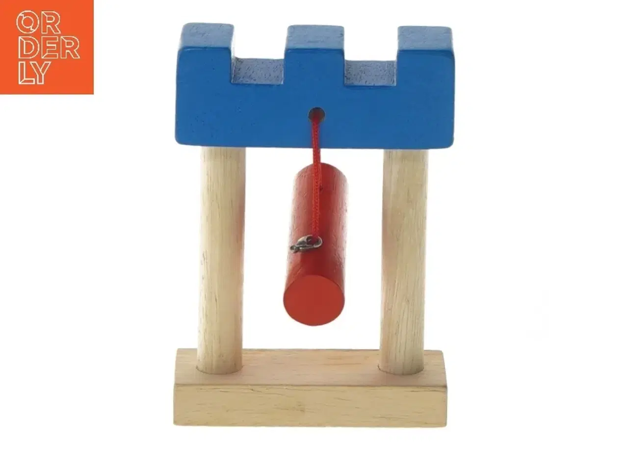 Billede 1 - Trælegetøj med klokke fra Eddu Toy (str. 13x9x3 cm)