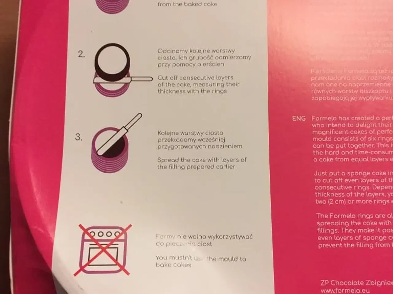 Billede 5 - Bageform til lagkager