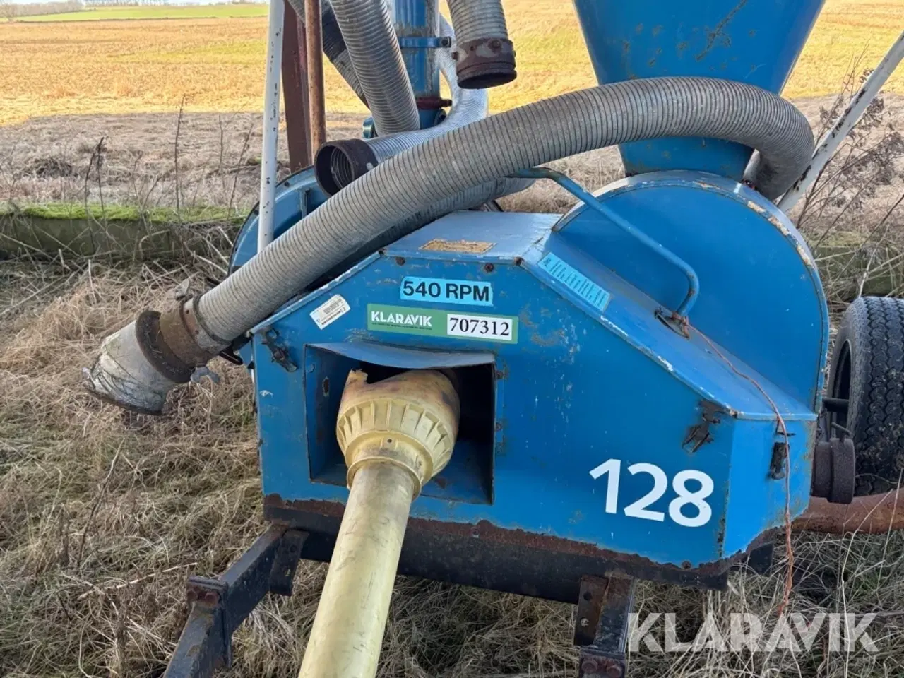 Billede 6 - Sugetrykblæser Kongskilde Kilerem XPB 2500 Flankeårf