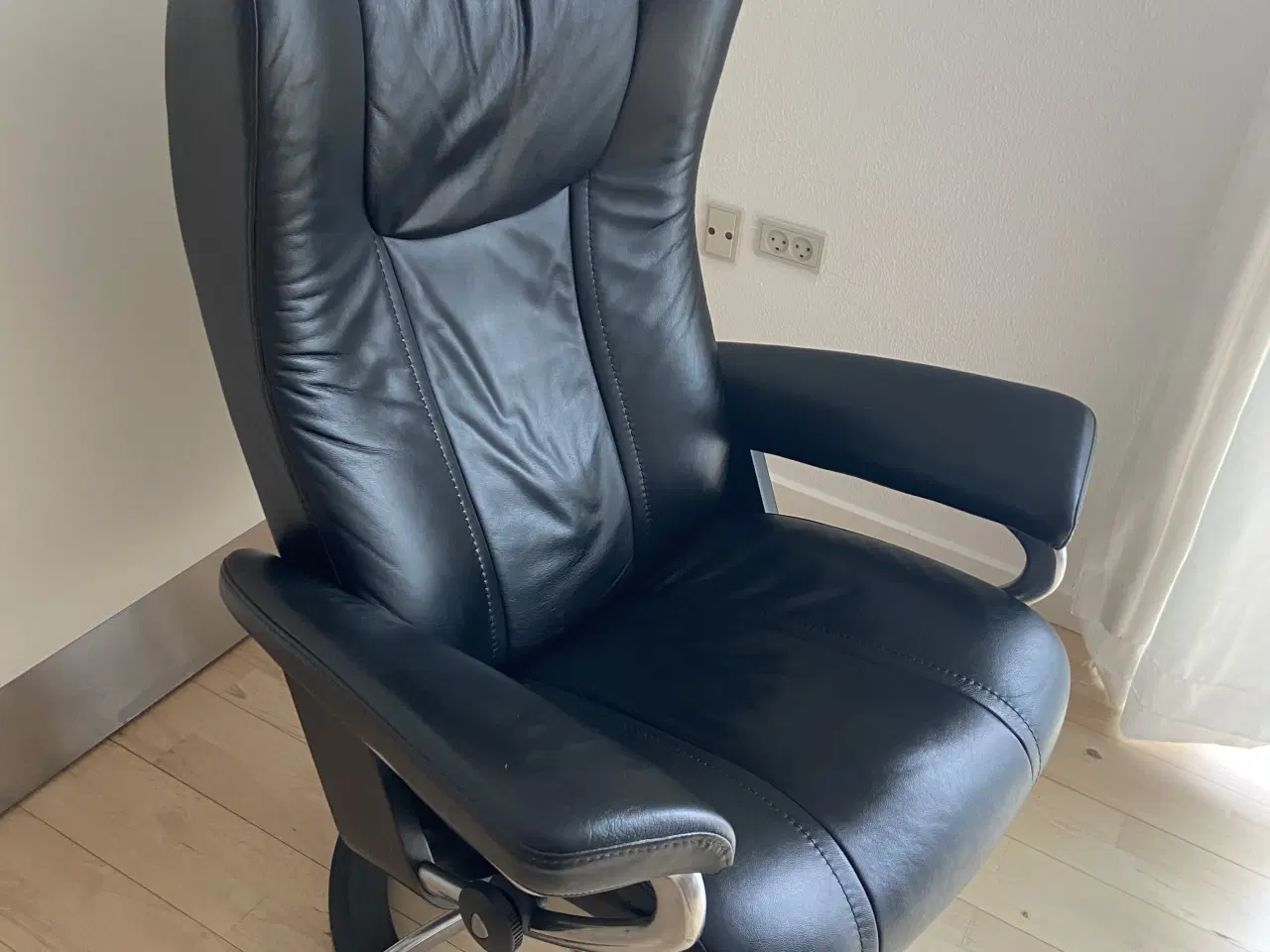 Billede 4 - Stressless læderstol næsten som ny