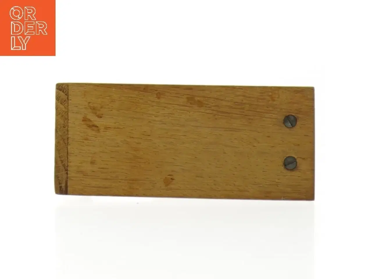 Billede 3 - Træ knivholder? (str. 10 x 4,5 cm)