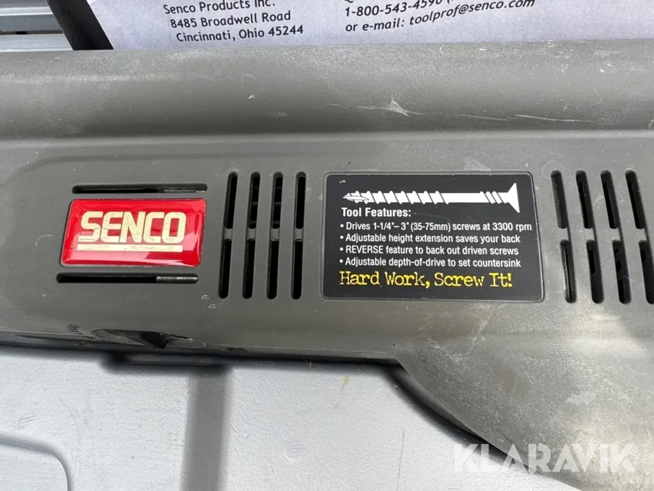 Billede 5 - Båndskruemaskine Senco DS300-AC
