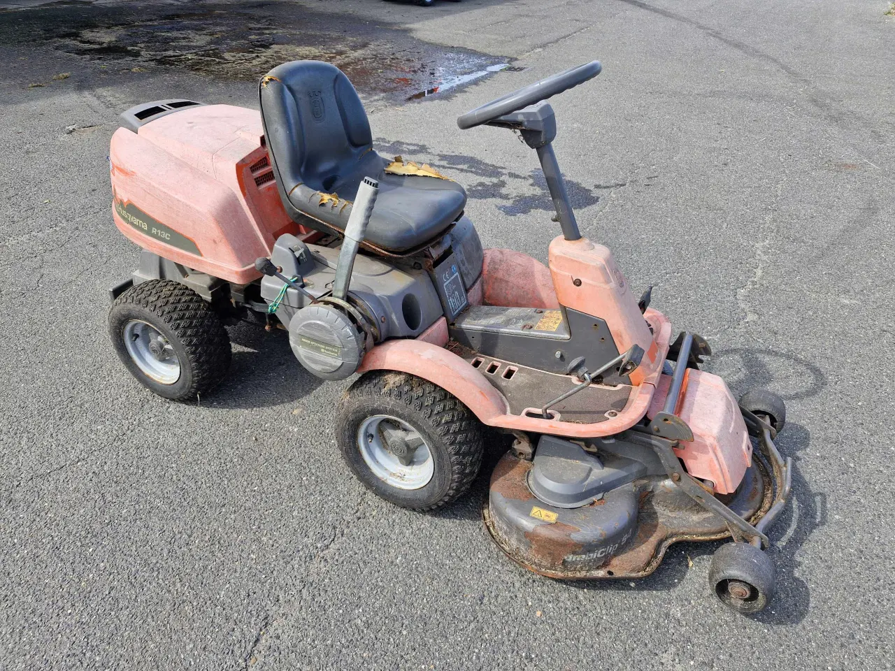 Billede 3 - Husqvarna R13C Rider m. 94cm klippedæk 