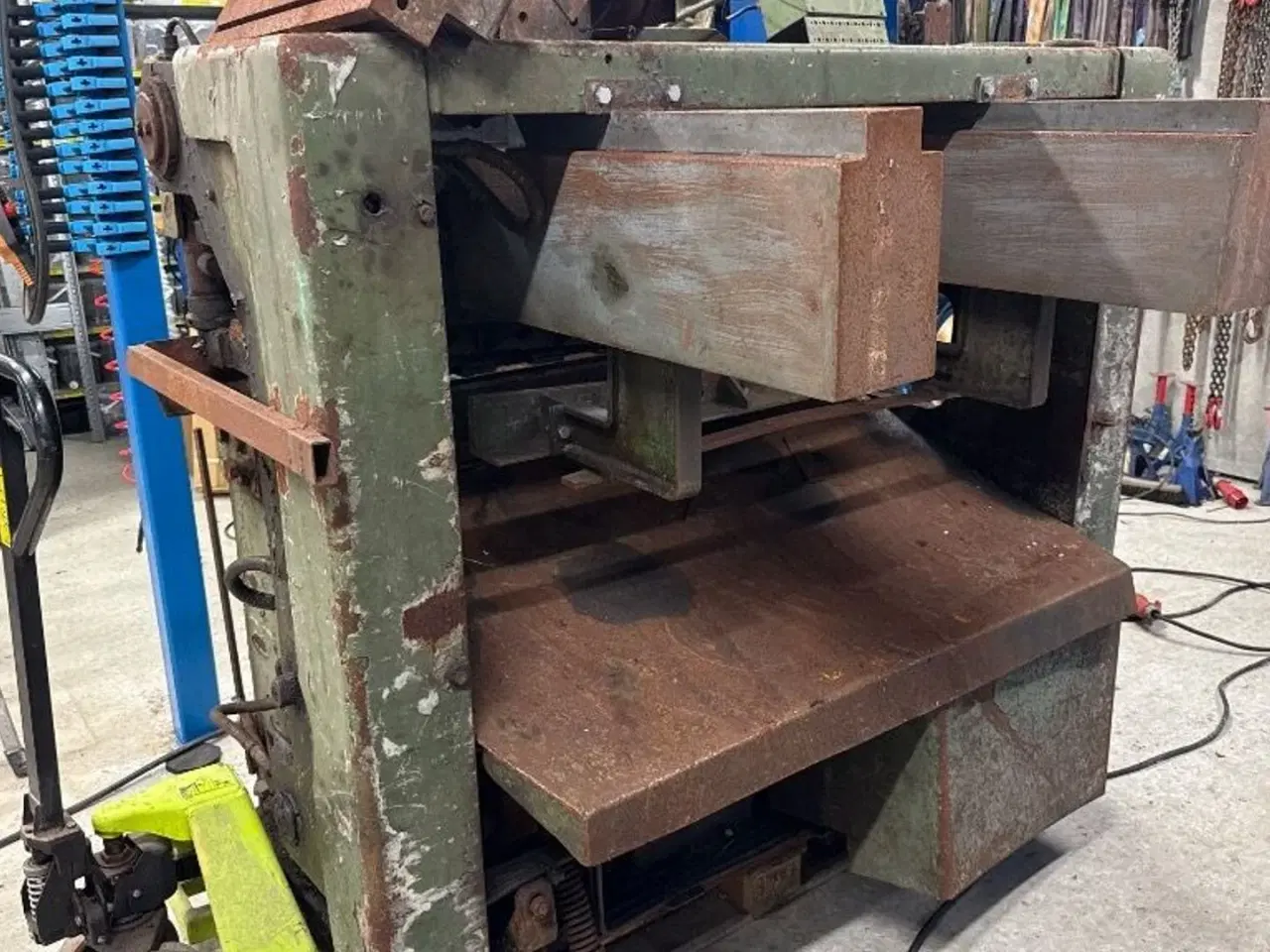 Billede 2 - Karl Eugen Fischer Mekanisk pladesaks 3 kW motor