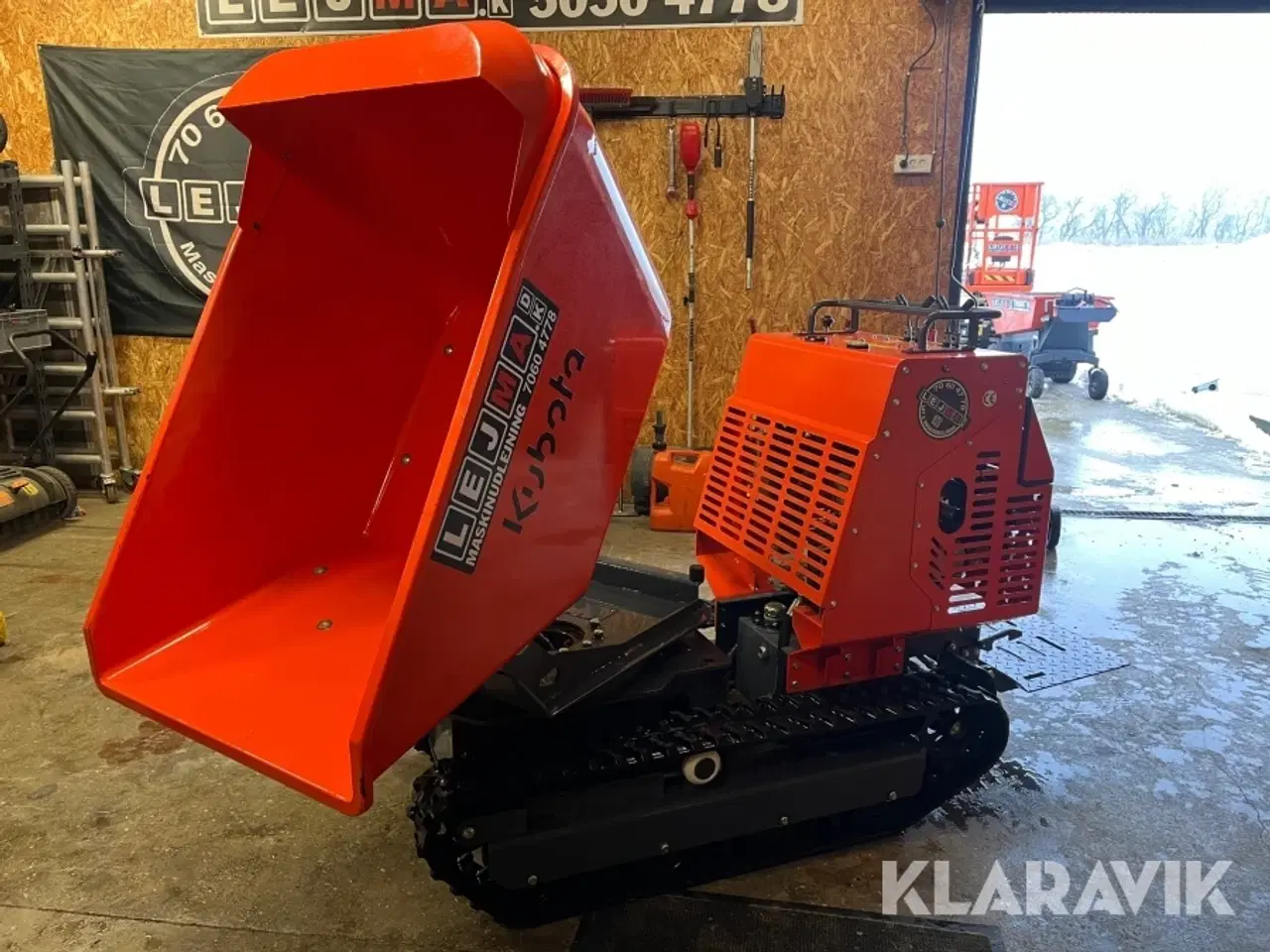 Billede 2 - Dumper Crawler Dump Truck YH-1200 med sidetip