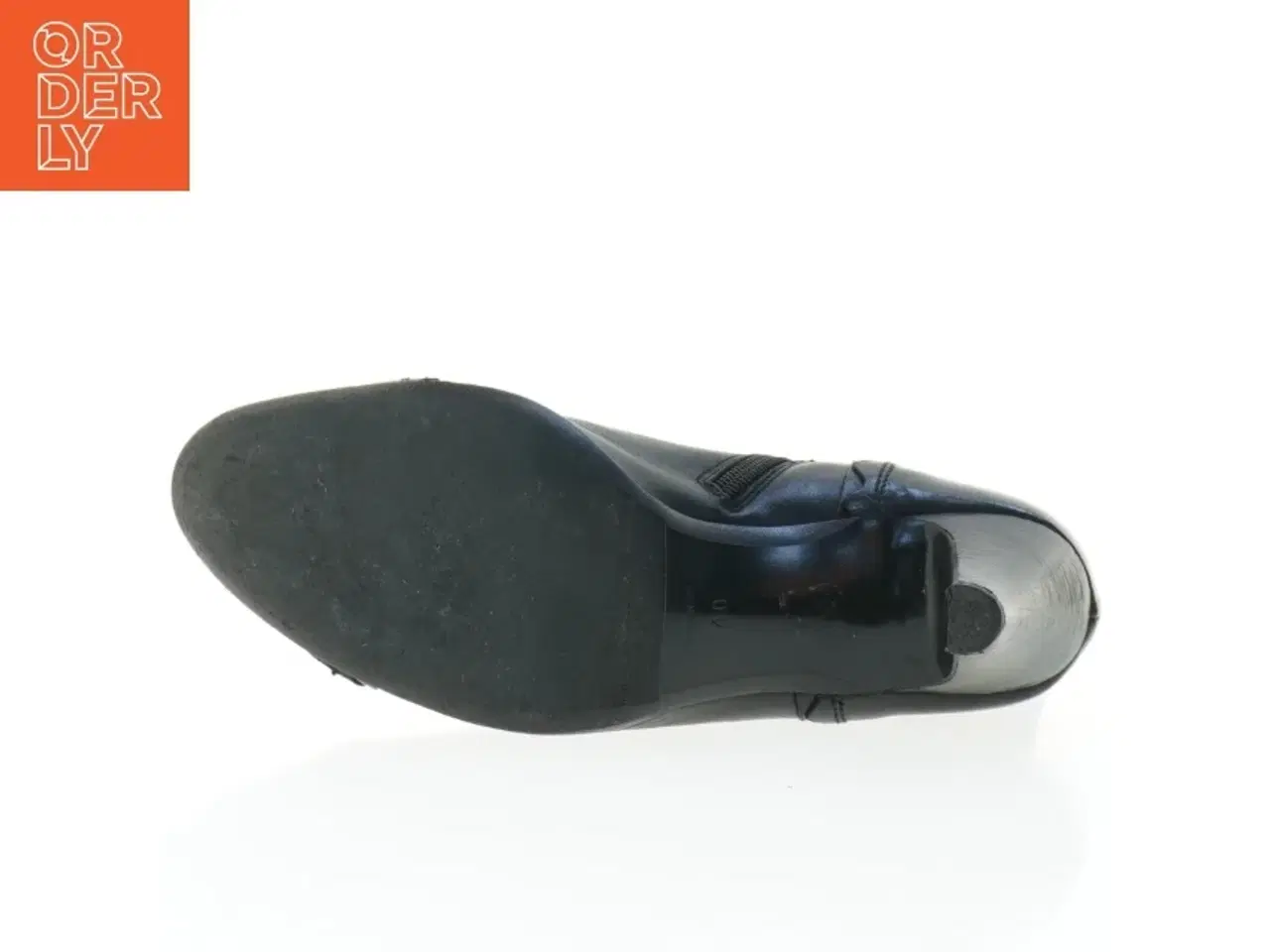 Billede 2 - Sorte læderstøvler fra Isabell (str. 40)