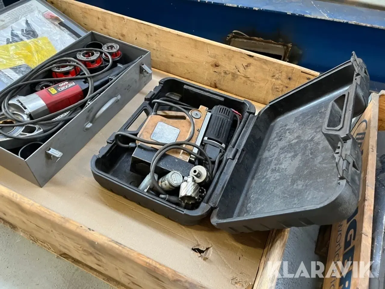 Billede 5 - Gevindskære og magnetboremaskine Rigid 600