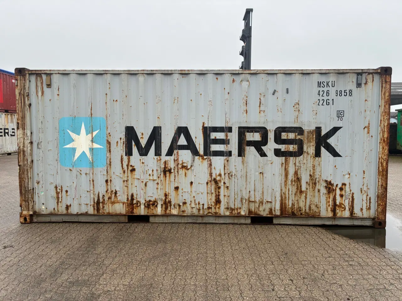 Billede 3 - 20 fods Container- ID: MSKU 426985-8