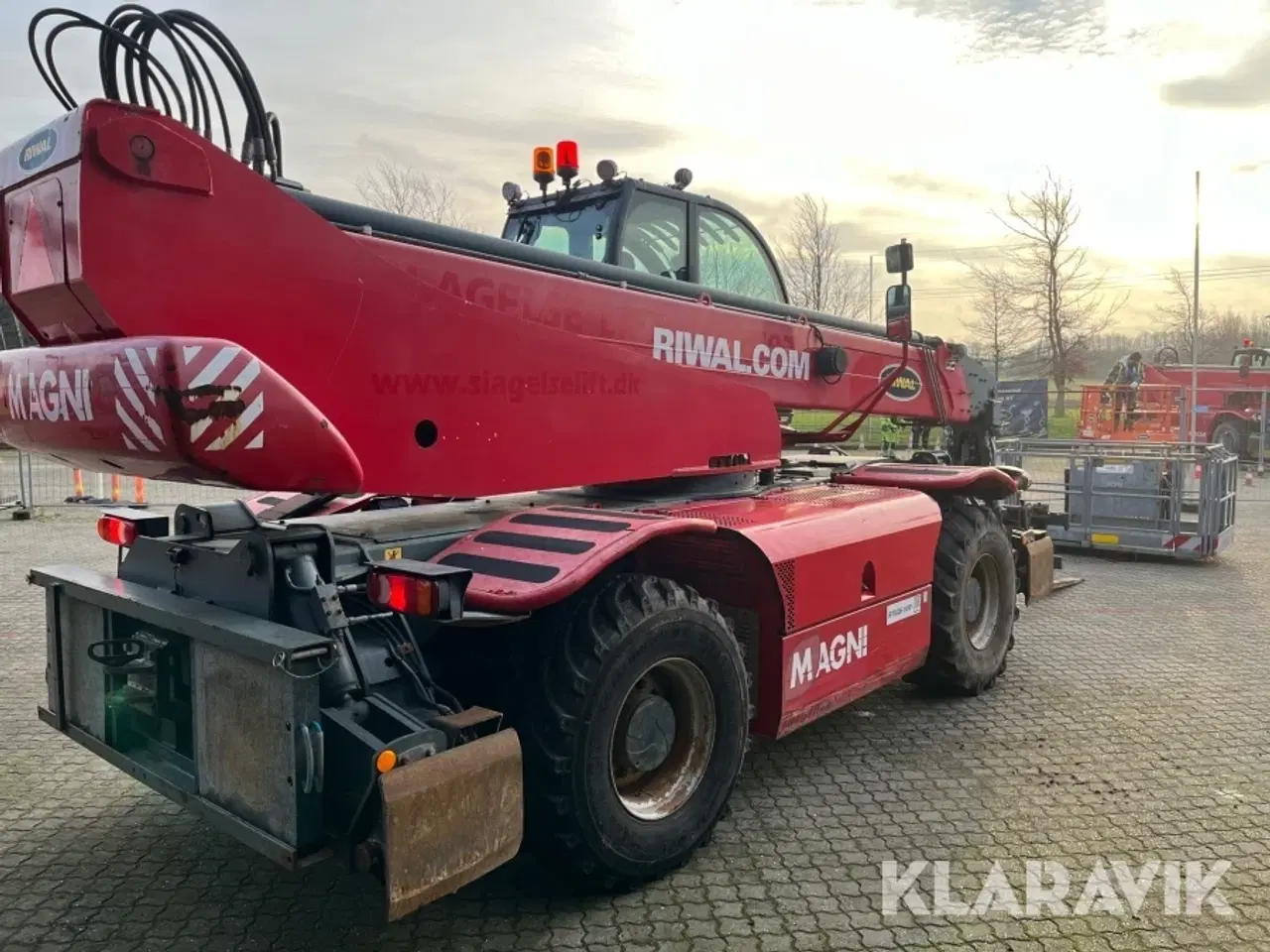Billede 3 - Rotations Teleskoplæsser Magni RTH5.26 med Kurv og Gafler