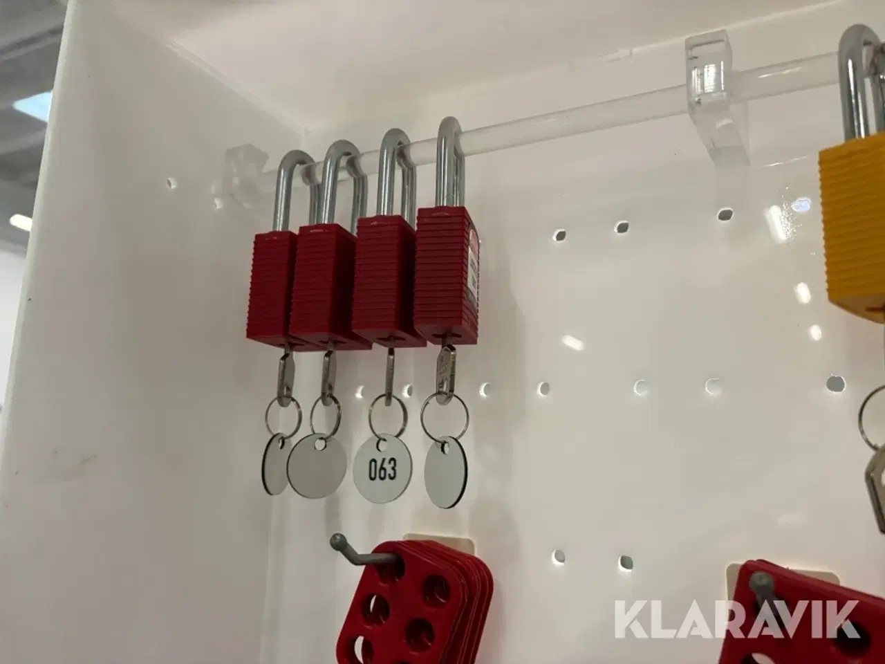 Billede 8 - Låsestation med diverse låse