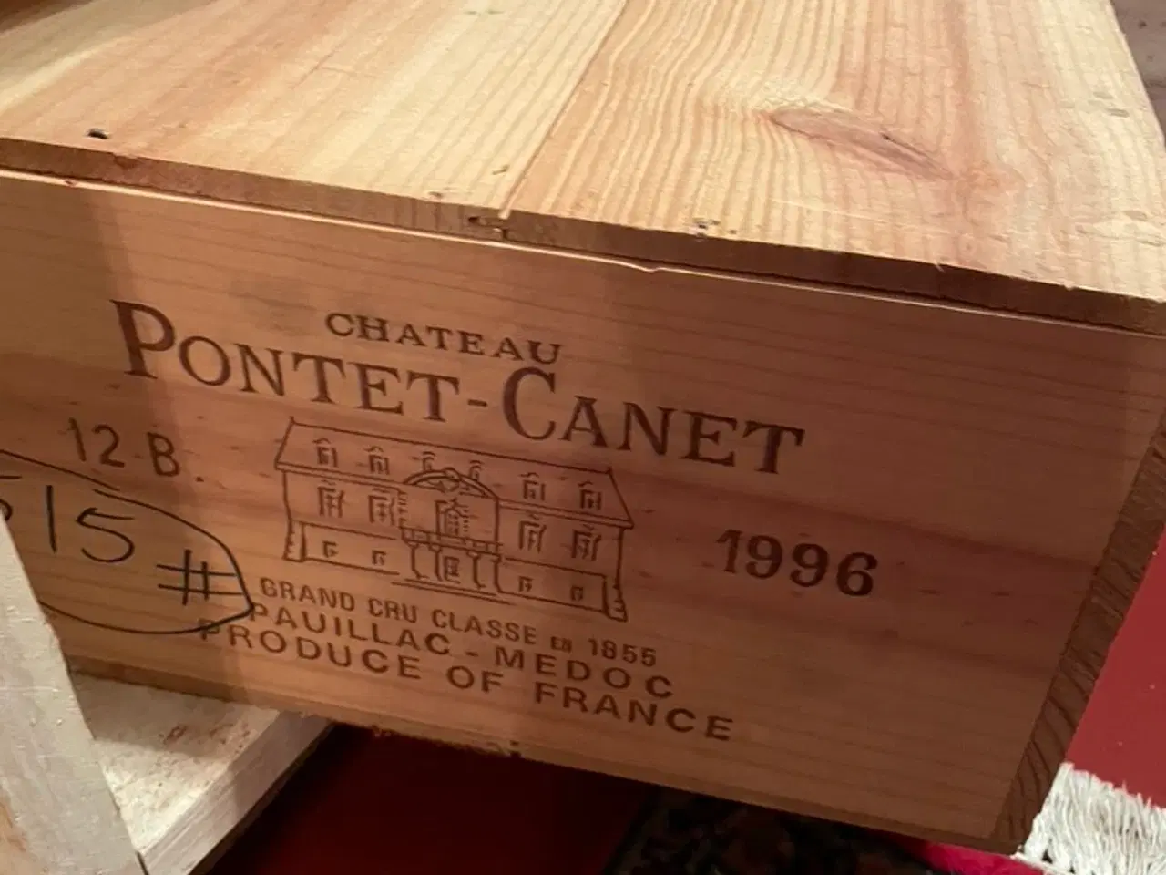 Billede 2 - Pontet Canet - uåbnet kasse og 4 magnumflasker