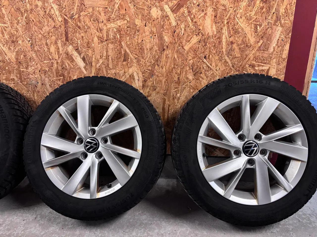 Billede 3 - 4 vinterhjul 205/55R16 91T