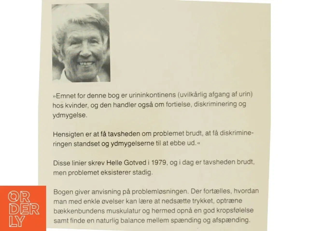 Billede 3 - Bækkenbundens optræning af Helle Gotved (Bog)