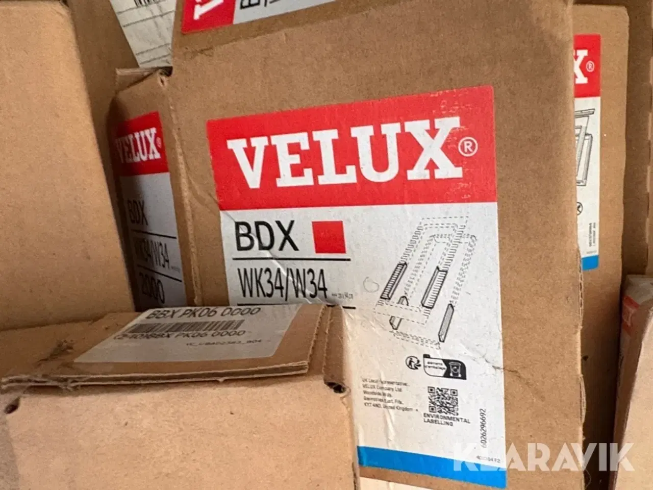 Billede 7 - Tilbehør til vinduer Velux blandet lot