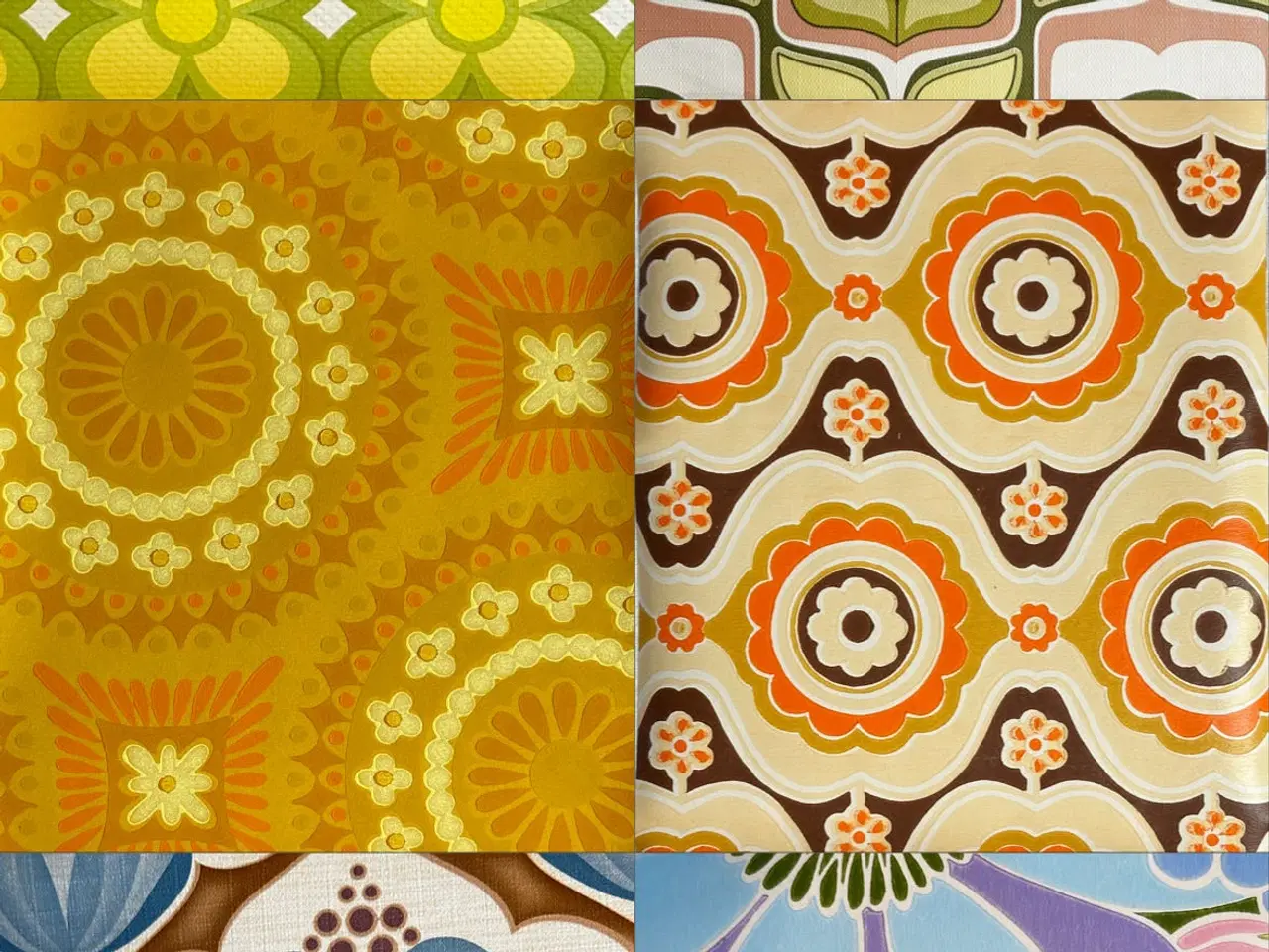 Billede 3 - Originalt retro tapet fra 70’erne