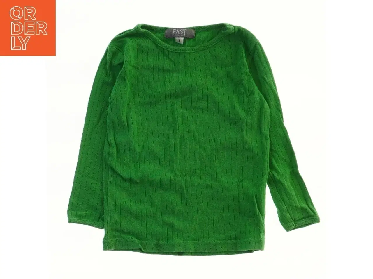Billede 1 - Grøn langærmet bluse fra Fast (str. 98)