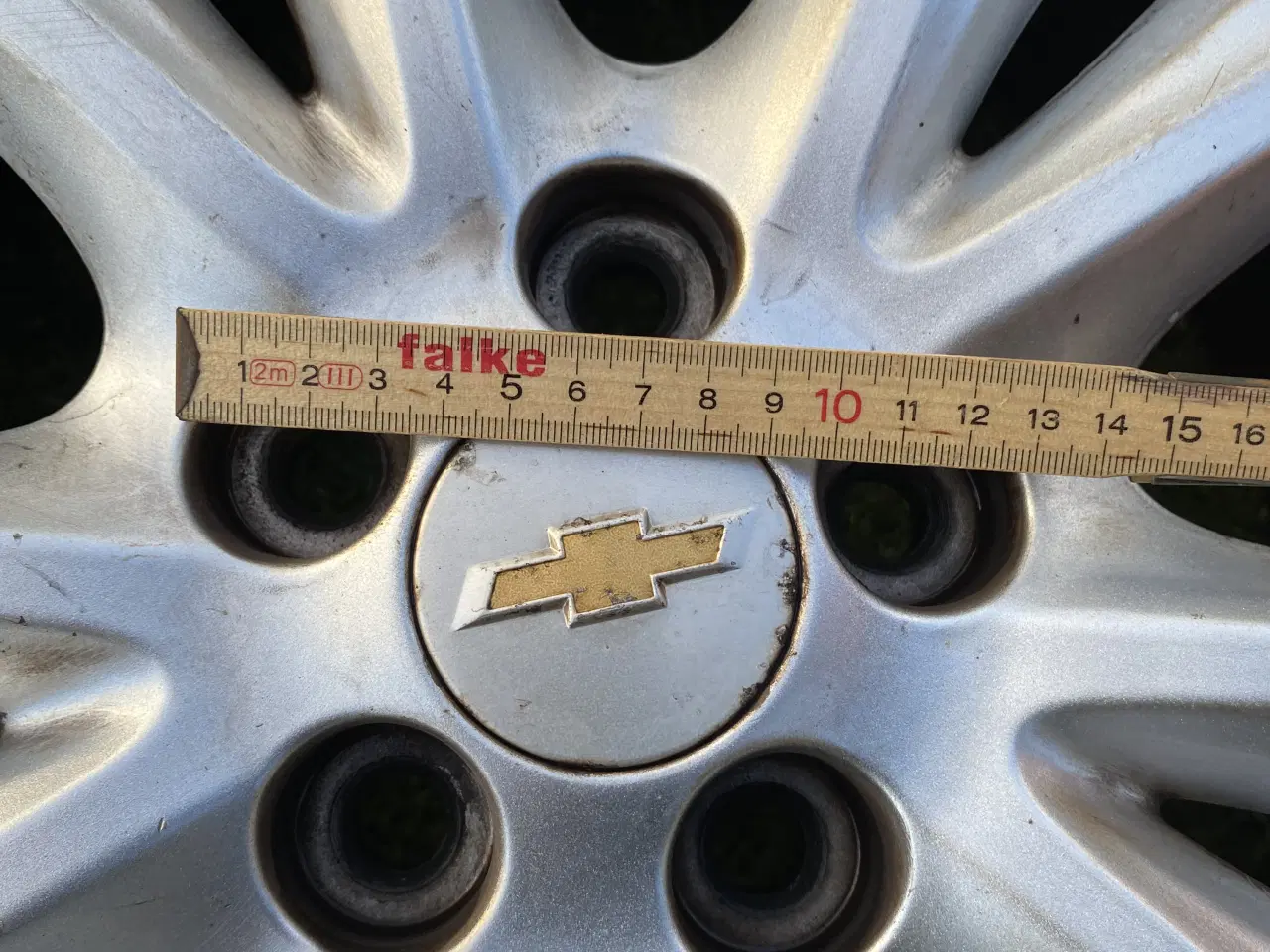 Billede 10 - Charvolet  alufælge med sommerdæk 