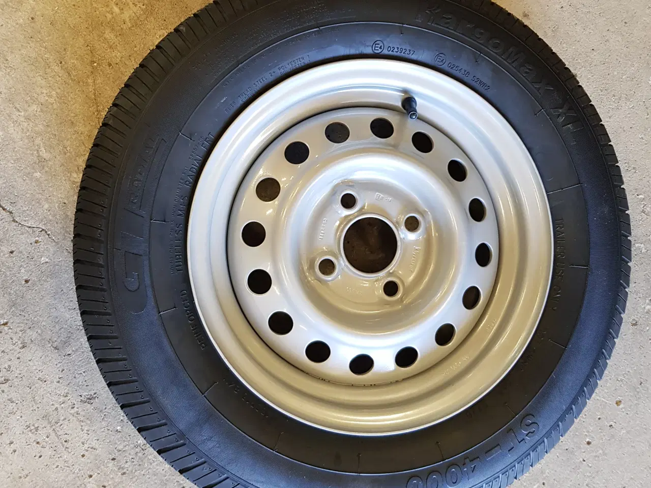 Billede 3 - Trailerhjul 155x80x13