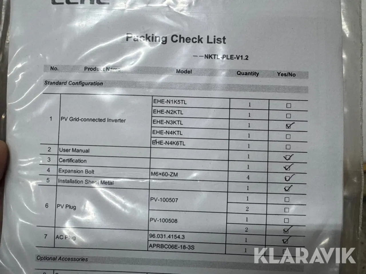 Billede 6 - Inverter til solceller CEHE EHE-N3KTL