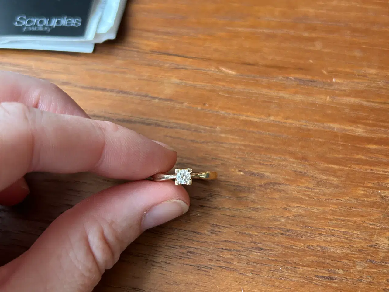 Billede 2 - Diamantring og brilliant ørestikker