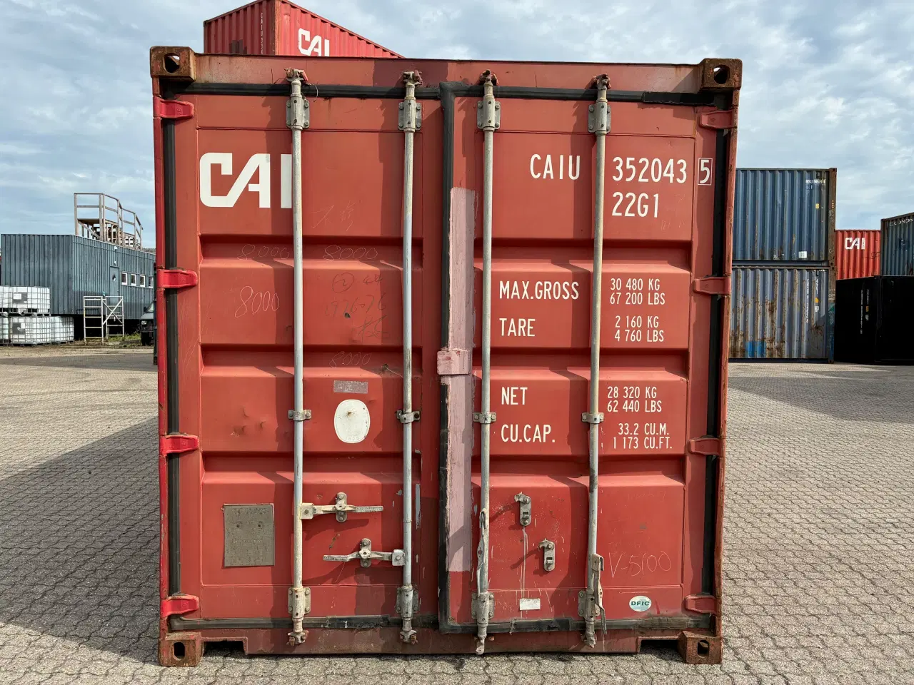 Billede 1 - 20 fods Container- ID: CAIU 352043-5