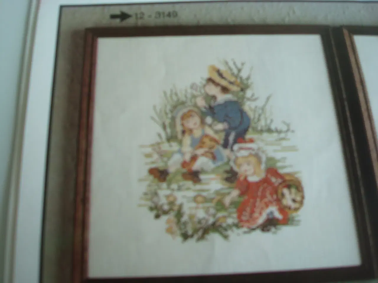 Billede 1 - Mønster Permin til billede med børn 