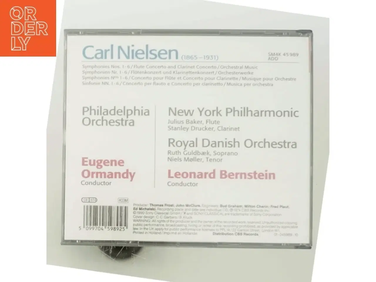 Billede 3 - Carl Nielsen: Symphonies Nos. 1-6 (DVD)