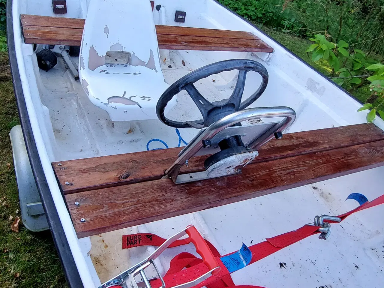 Billede 2 - Jolle med motor og trailer