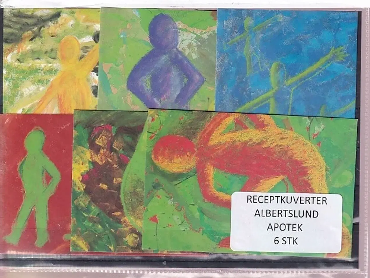 Billede 1 - Receptkuverter - Albertslund Apotek - 6 Stk.