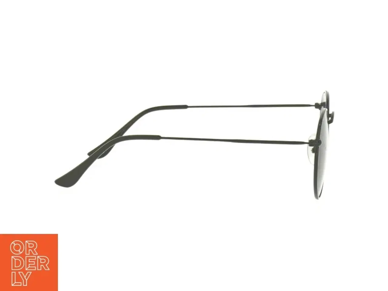 Billede 3 - Runde solbriller med sort stel (str. 13,5 cm)