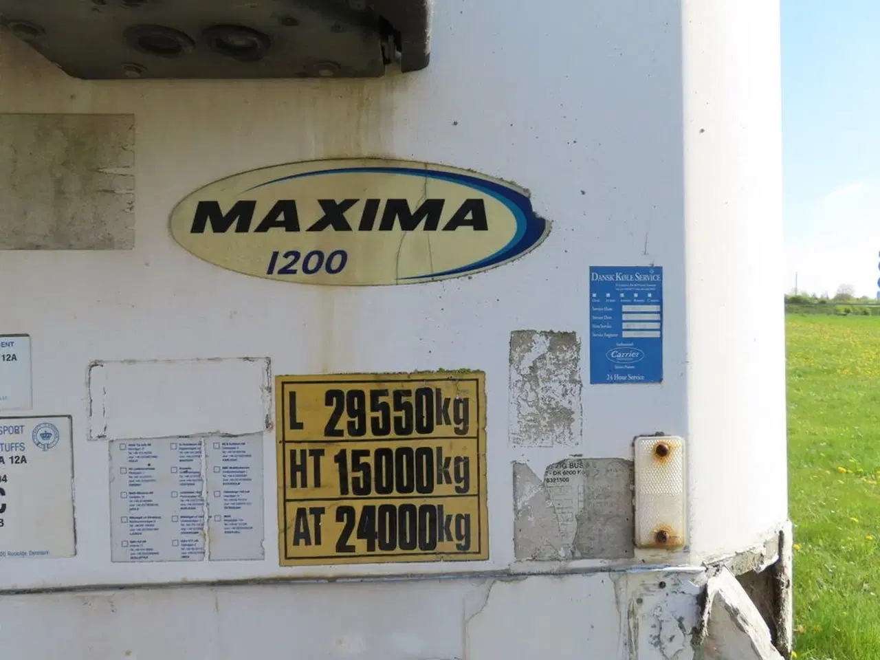 Billede 12 - 3-akslet køletrailer med Carrier Maxima 1200, inkl. div dæk og hjul
