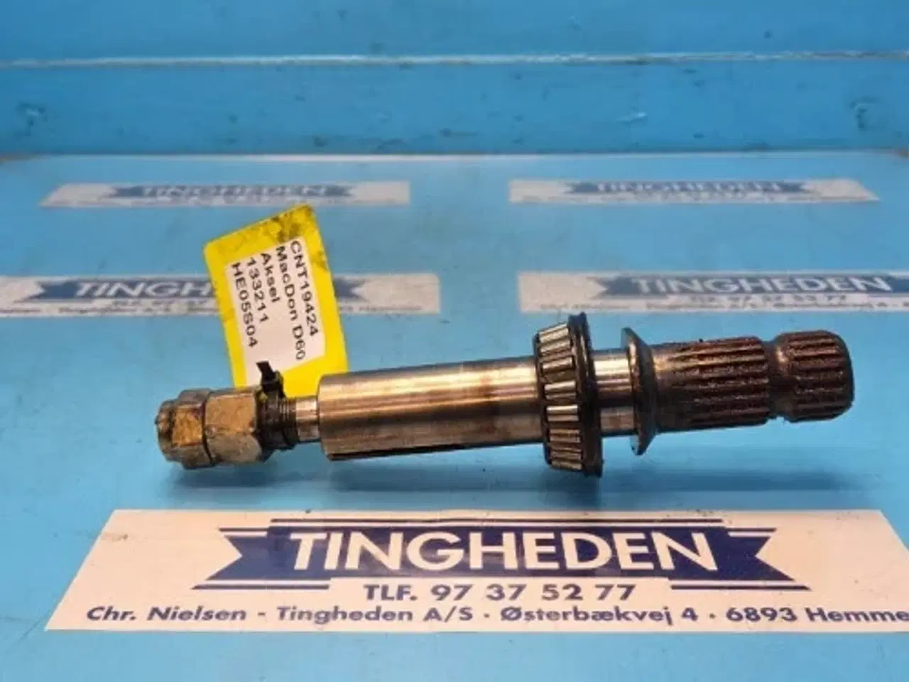 Billede 1 - MacDon D60 Aksel 133211