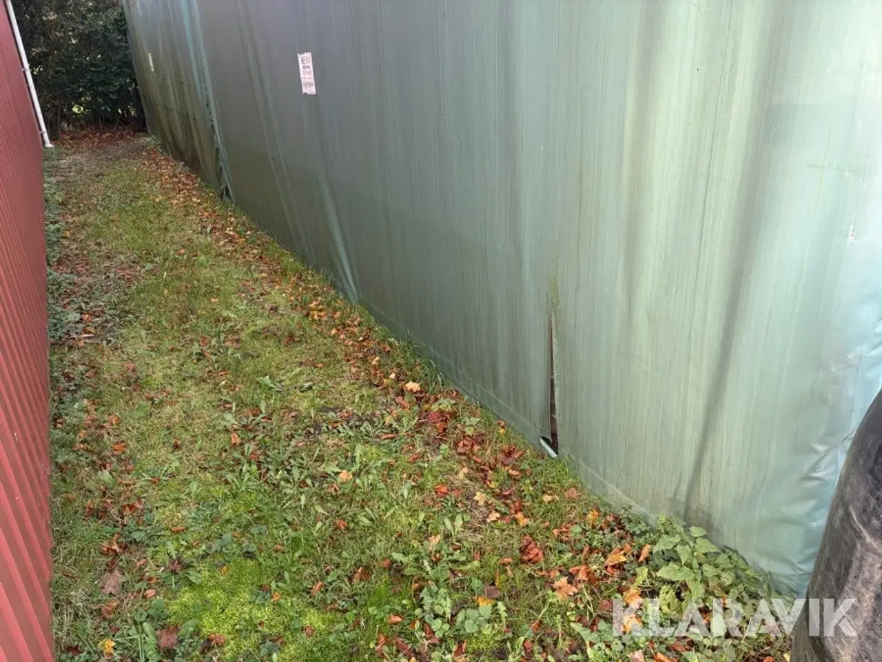 Billede 10 - Lagertelt med pressening Helge Frandsen galvaniseret stålspær