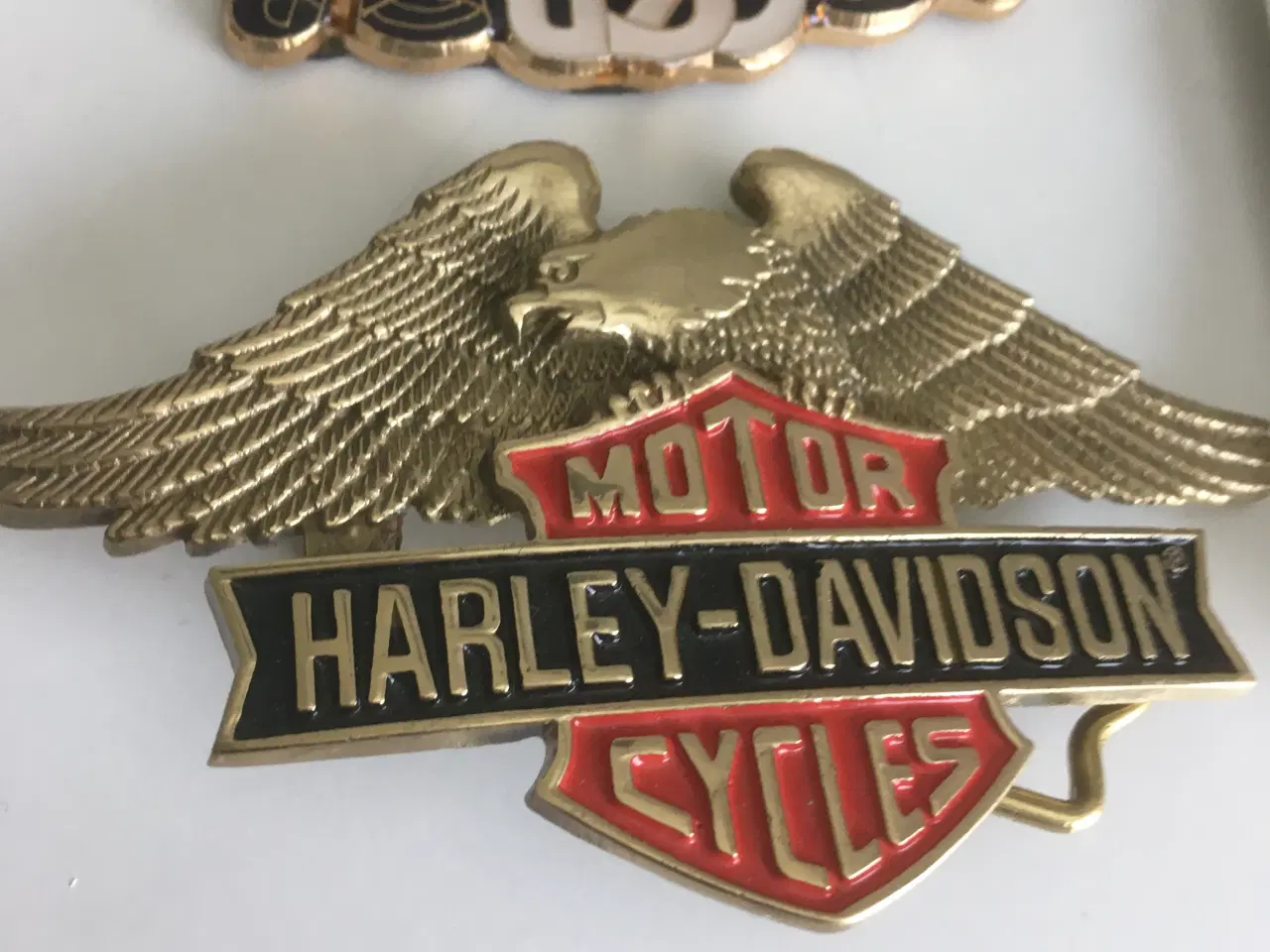 Billede 2 - harley davidson bæltespænde emblem emblemer