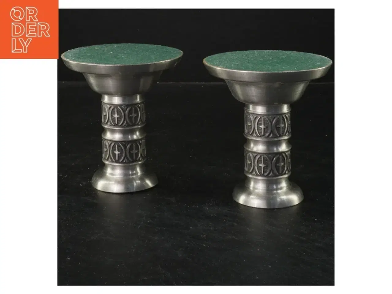 Billede 2 - Vintage tinlysestager