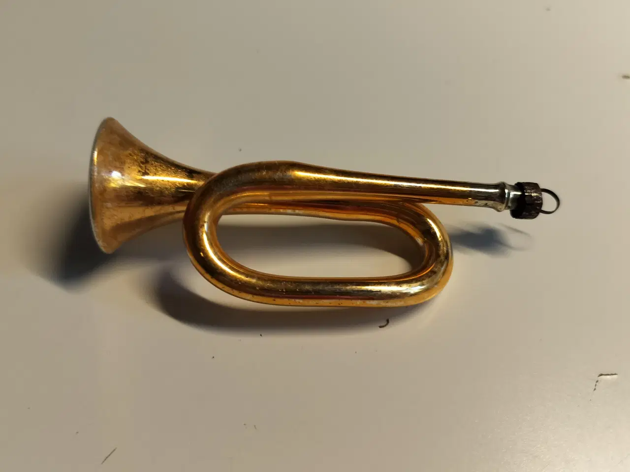 Billede 2 - Gamle glas julekugler trumpet