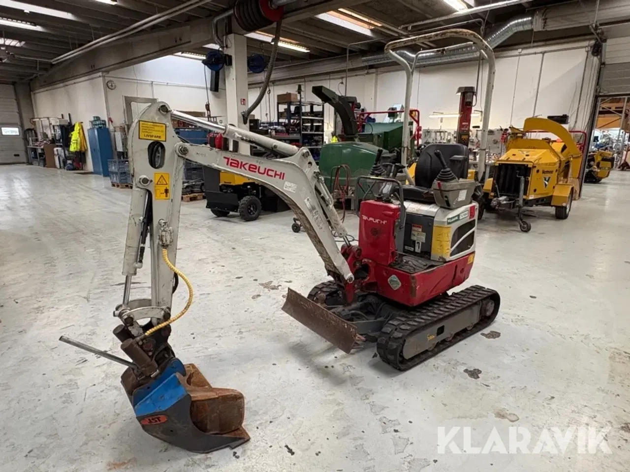 Billede 1 - Minigraver Takeuchi TB210R