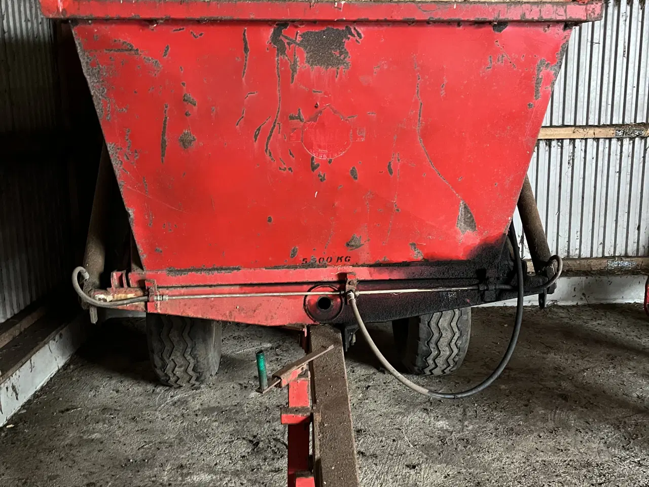 Billede 2 - Fin høj/lav tipvogn