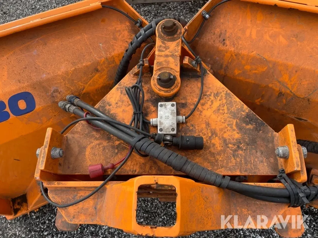 Billede 7 - Nesbo hydraulisk sneplov til traktor Nesbo