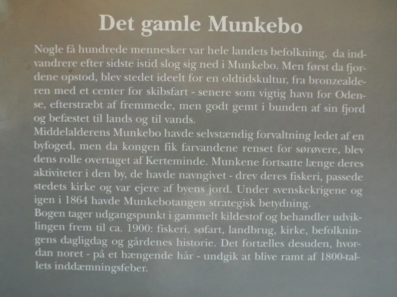 Billede 5 - det gamle munkebo, Af ole nederland, emne: lokalhi